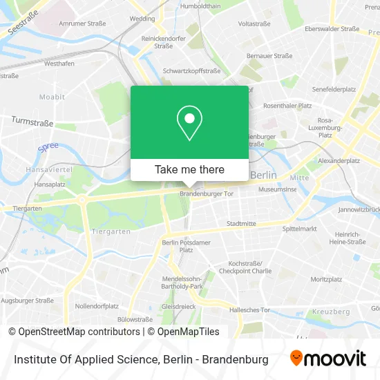Institute Of Applied Science map