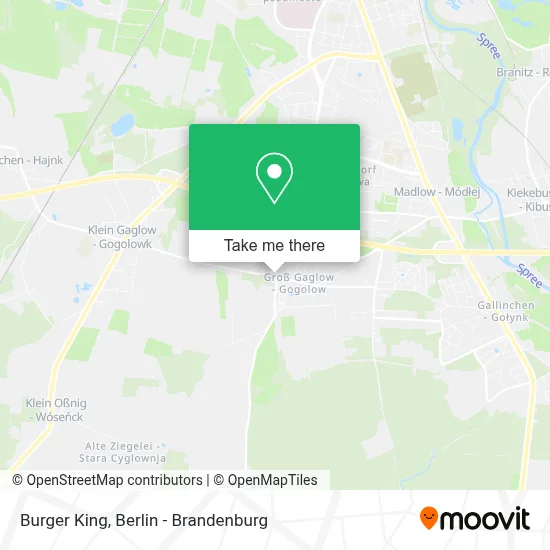 Burger King map
