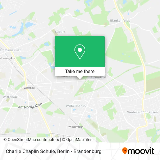 Charlie Chaplin Schule map