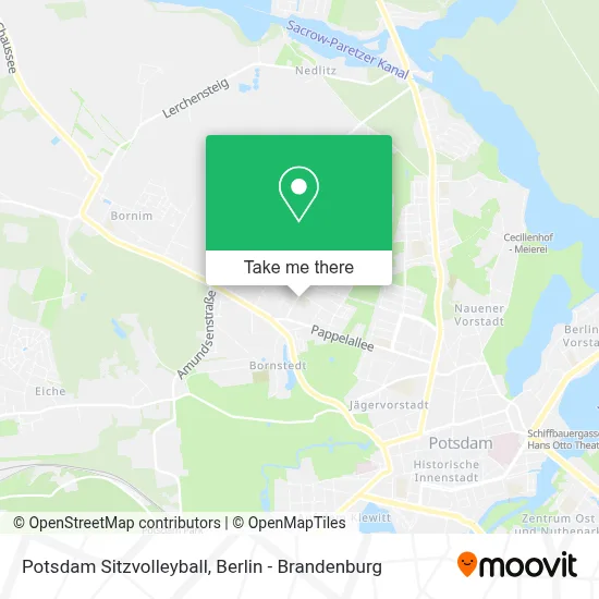 Potsdam Sitzvolleyball map