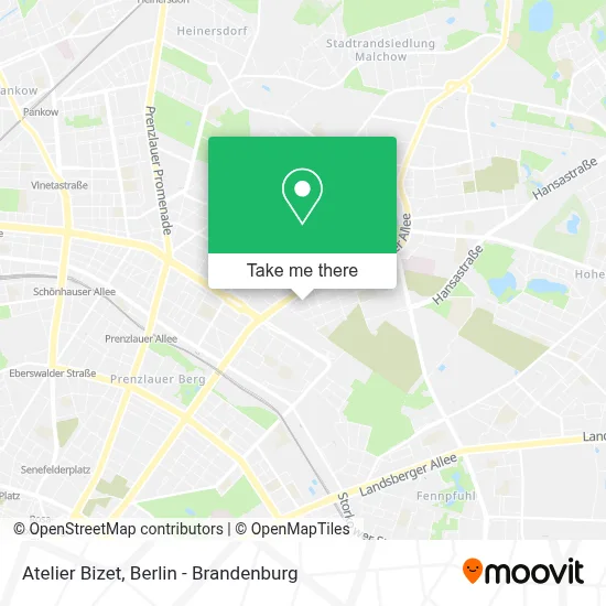 Atelier Bizet map