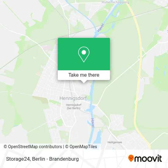 Storage24 map
