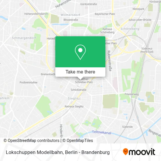 Lokschuppen Modellbahn map