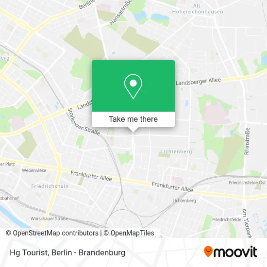 Hg Tourist map