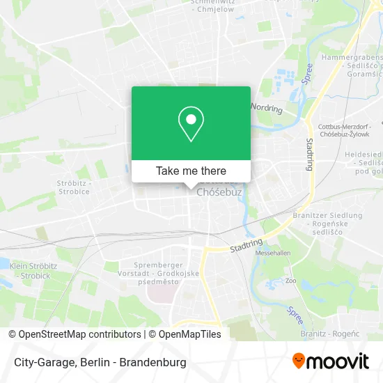 City-Garage map