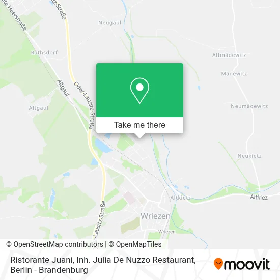 Ristorante Juani, Inh. Julia De Nuzzo Restaurant map