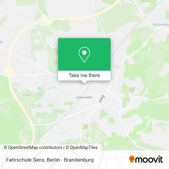 Fahrschule Sens map
