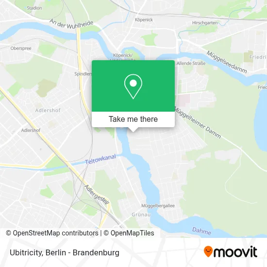 Ubitricity map