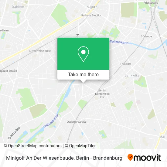 Minigolf An Der Wiesenbaude map