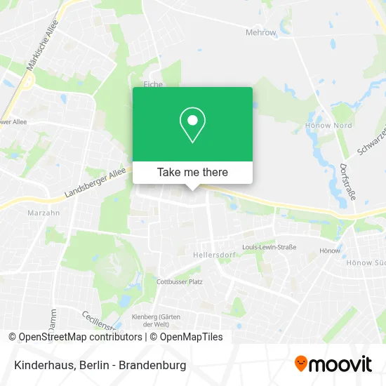 Kinderhaus map