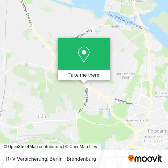 R+V Versicherung map