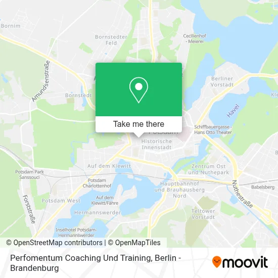 Perfomentum Coaching Und Training map