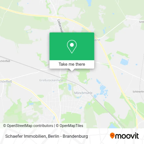 Schaefer Immobilien map
