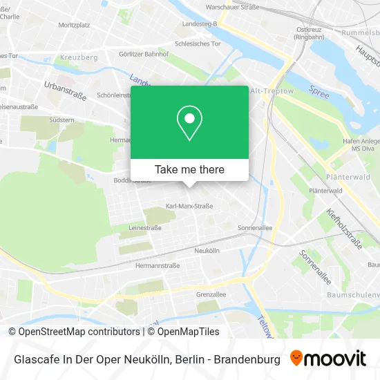 Glascafe In Der Oper Neukölln map
