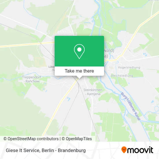 Giese It Service map