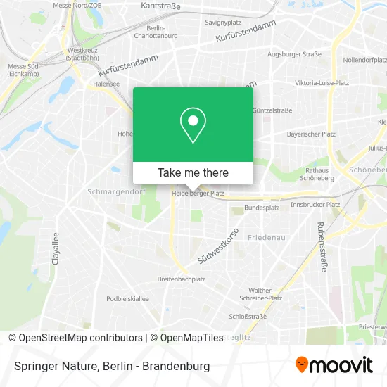 Springer Nature map