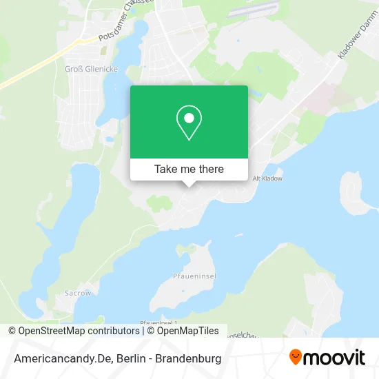 Americancandy.De map