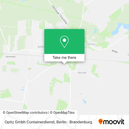Opitz Gmbh Containerdienst map