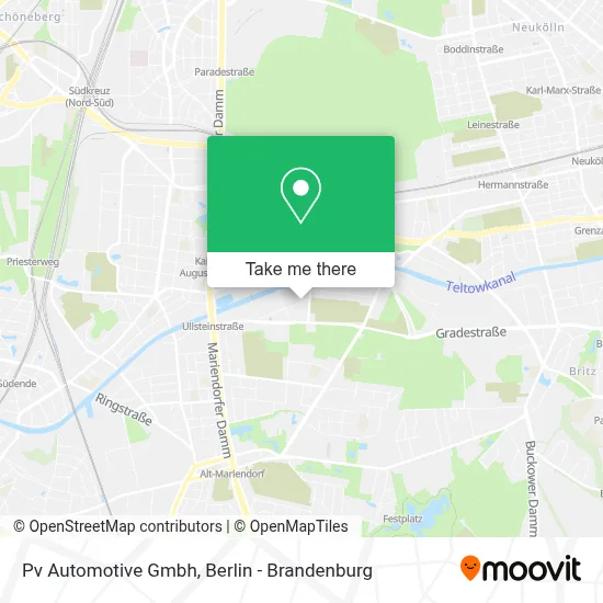 Pv Automotive Gmbh map