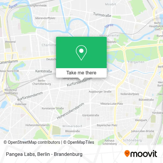 Pangea Labs map
