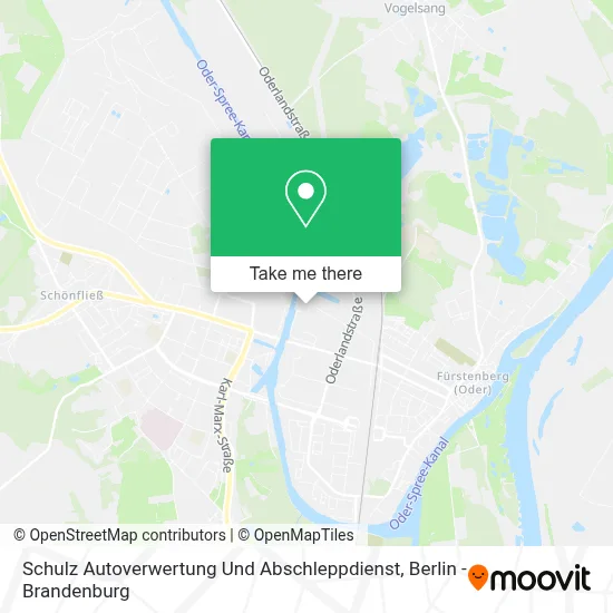 Schulz Autoverwertung Und Abschleppdienst map