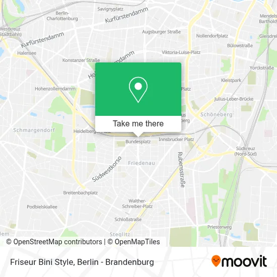Friseur Bini Style map