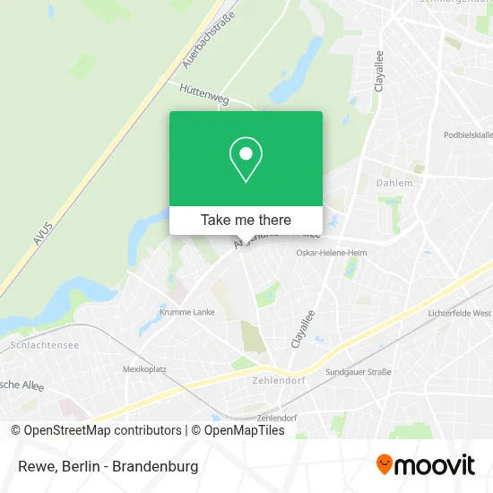 Rewe map