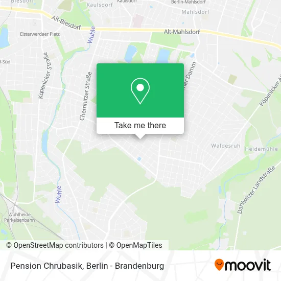 Pension Chrubasik map