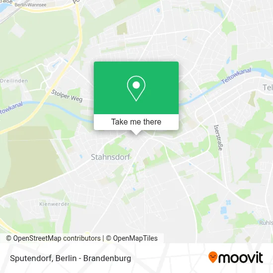 Sputendorf map
