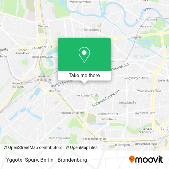 Yggotel Spurv map