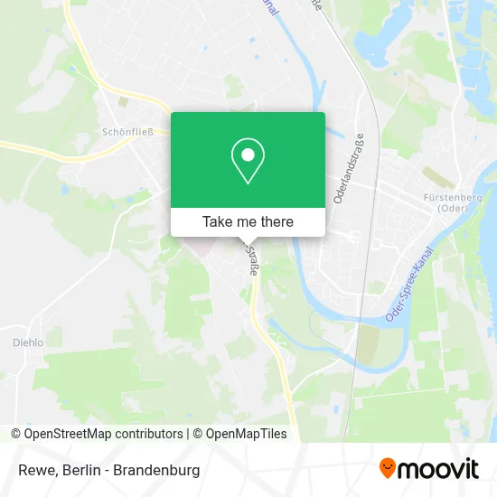 Rewe map
