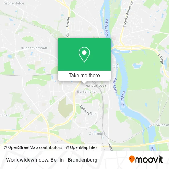 Worldwidewindow map