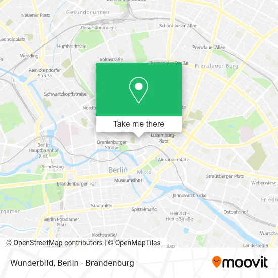 Wunderbild map