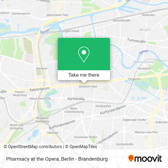Pharmacy at the Opera map