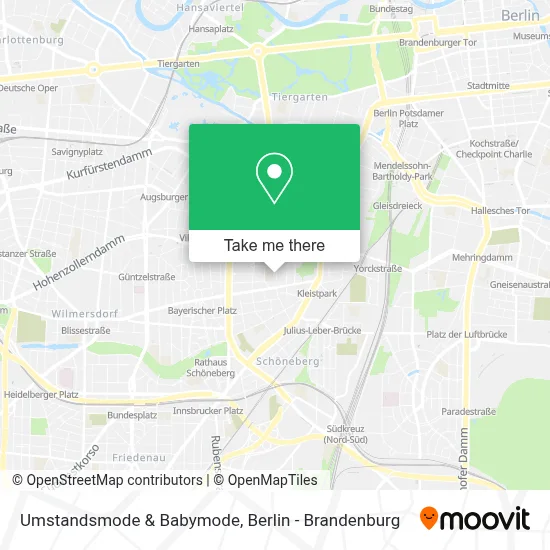 Umstandsmode & Babymode map