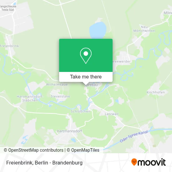 Freienbrink map