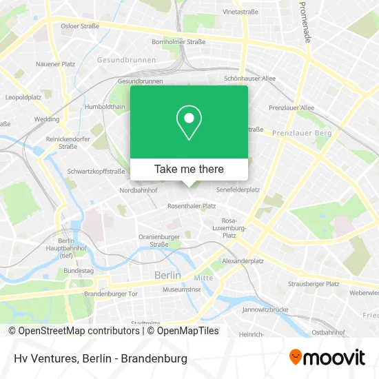 Hv Ventures map