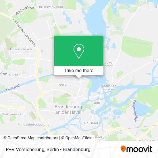 R+V Versicherung map