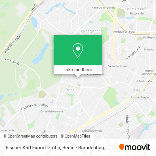 Fischer Karl Export Gmbh map