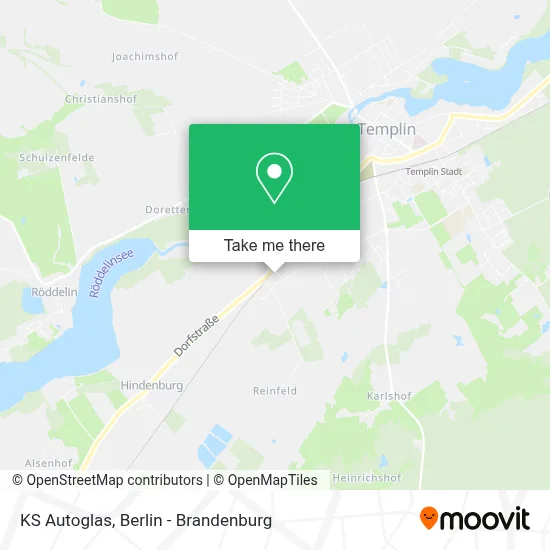 KS Autoglas map