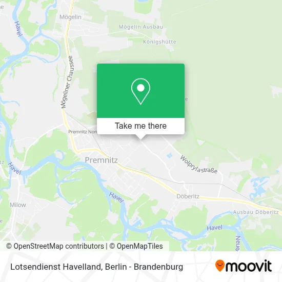 Lotsendienst Havelland map