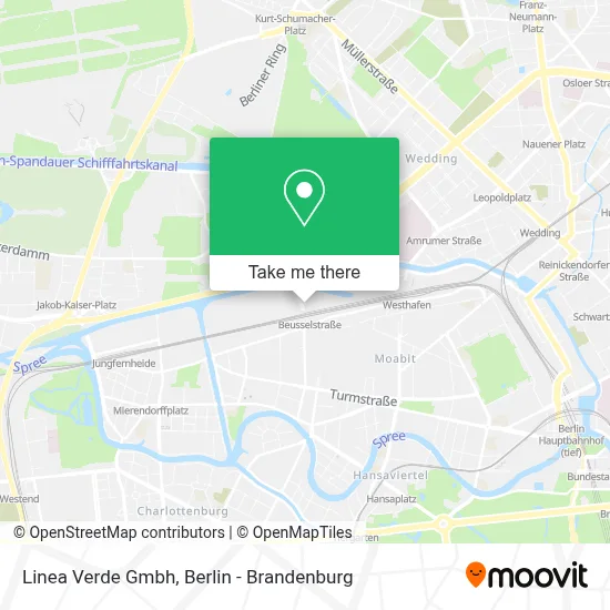 Linea Verde Gmbh map