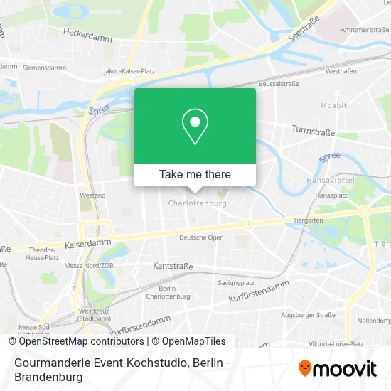 Gourmanderie Event-Kochstudio map