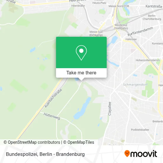 Bundespolizei map