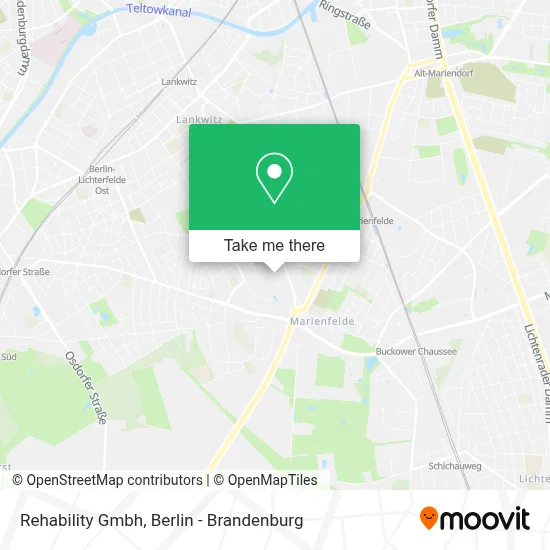 Rehability Gmbh map