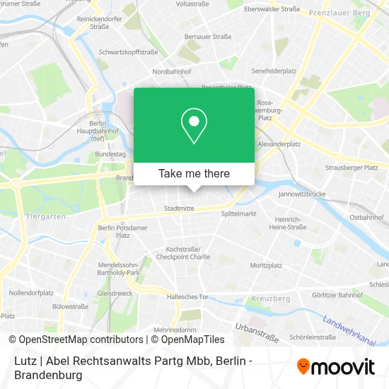 Lutz | Abel Rechtsanwalts Partg Mbb map