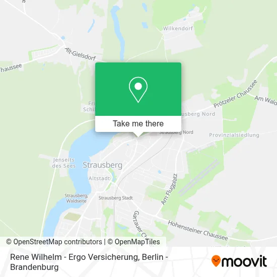 Rene Wilhelm - Ergo Versicherung map