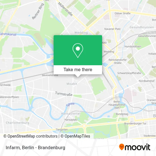 Infarm map