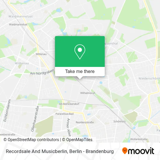 Recordsale And Musicberlin map