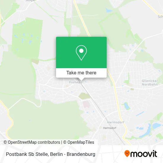 Postbank Sb Stelle map